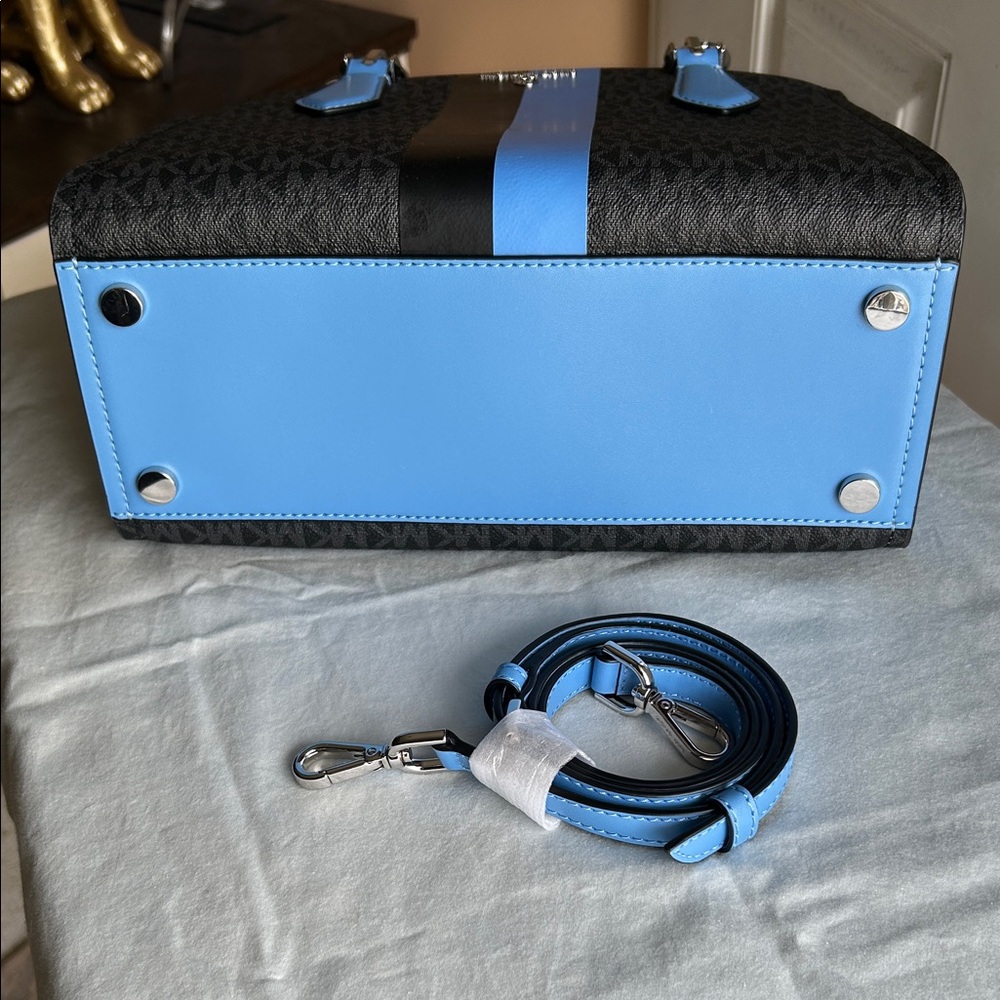 Michael KORS MARILYN medium leather satchel - Picture 5 of 12